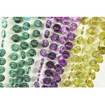 Coin Bead Necklaces, Mardi Gras - 33" ea. - 1 Dozen