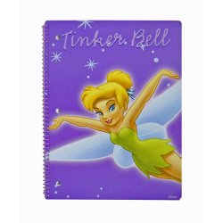 Tinker Bell Notebook - 40 Sheet Wire Spine Notebook