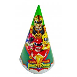 Mighty Morphin Power Rangers Birthday Party Hats - 8pk.