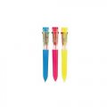 Ten Color Retractable Pen - Retro Pen