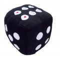 Plush FM Scan Dice Shaped Radio - BLACK