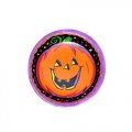 Halloween "Smiling Pumpkin" Paper Plates (6 3/4") - 12 cnt