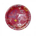 Disposable Heart Paper Plates - 96 Cnt.