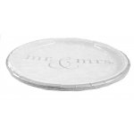 Mr. and Mrs. 10.5" Dinner Plates (8 count)