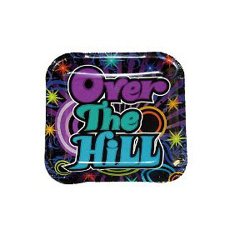 Over the Hill Paper Plates - 8ct package