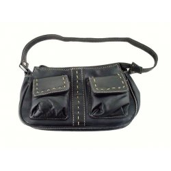 Black Leather Purse