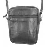 Black Leather Purse w/ Double Cell Phone Holder