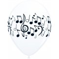 Music Note Latex Balloons - 12 Balloons - 11" Each
