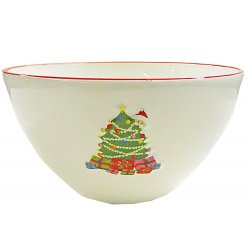 Dale and Thomas Christmas Serving Bowl