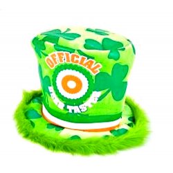 St. Patrick Day Hat- Official Beer Taster