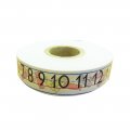 Self-Adhesive Desk Tape - NUMBERS