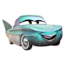 Cars Movie Big Wall Sticker - Flo