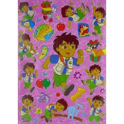 Go Diego Go Magic Sticker Set