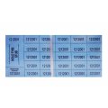 Auction Tickets - 500 Sheets - BLUE