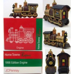 Steam Train Engine Model - Classic 1998 Edition JC Penney Home Towne Express