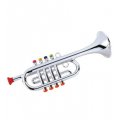 Toy Trumpet - Silver Metallic