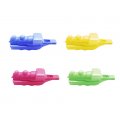 Multicolor Plastic Train Whistles 12ct