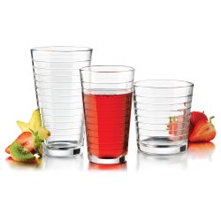 Circleware 16pc Theory Glassware Set