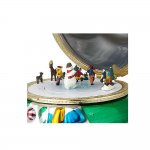 Mr. Christmas Animated Music Boxes 6 Piece Set: 1 Each Snowman, Penguin, Santa Claus + Gift Bags