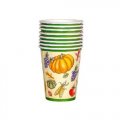 "Harvest Time" Cups (9 fl. oz) - 8 cnt