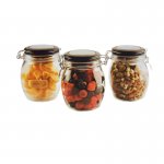 Circleware Gourmet 3pc Canister Set