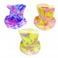 Velvet Tye Dye Top Hat - Costume Hat