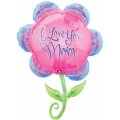 Love Mom Daisy Balloon